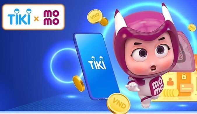 thanh toán tiki bằng momo trên web và app