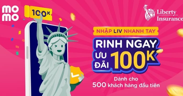 Cách Thanh toán Bảo hiểm Liberty bằng Ví MoMo