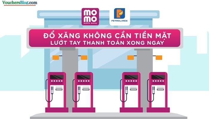 Cách Thanh toán xăng dầu Petrolimex bằng Ví MoMo