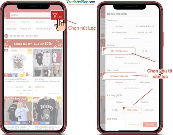 Hướng dẫn các bước Để Mua Hàng / Đặt Hàng Trên App Shopee