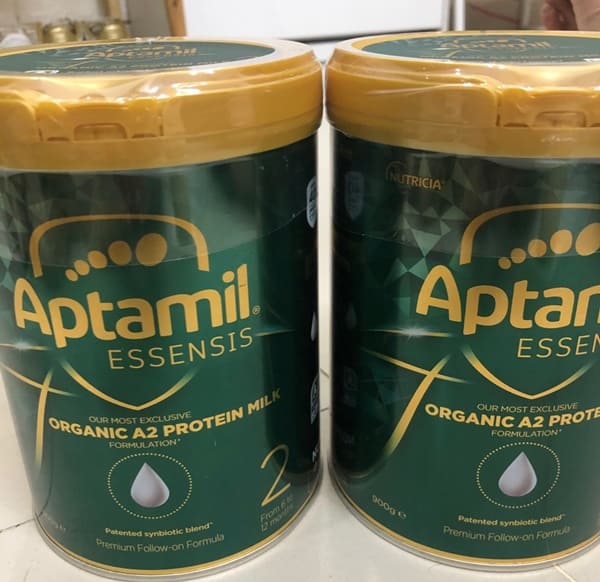 Mô tả về Sữa bột Aptamil Essensis số 2 cho bé từ 6-12 tháng Aptamil Essensis Organic A2 Protein Infant Formula 900g