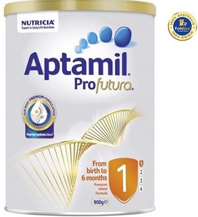 Sữa bột Aptamil Pro số 1 cho trẻ từ 0-6 tháng tuổi Aptamil Profutura Infant 900g