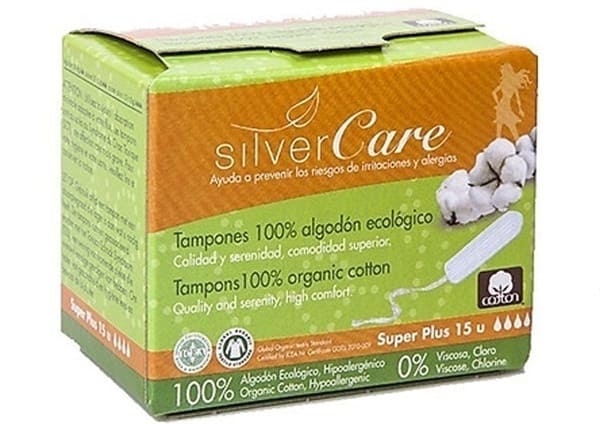 Silvercare Tampon Hữu Cơ 4 Giọt Super Plus