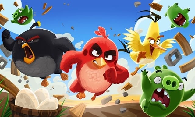 Trò chơi Angry Birds được chuyển thể thành phim nổi tiếng trên tivi