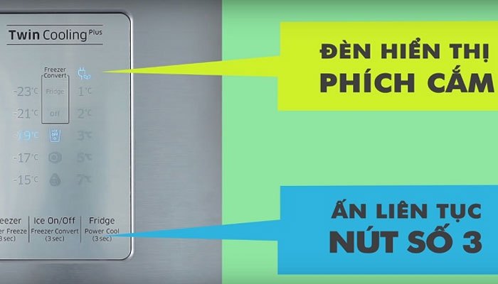 5 cách chuyển đổi tính năng tủ lạnh Samsung Twin Cooling Plus