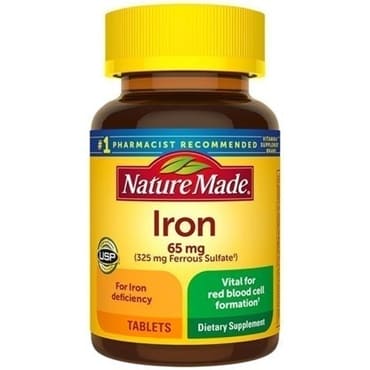 Nature Made Viên Uống Sắt Iron