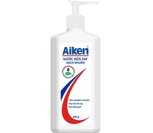Aiken Nước Rửa Tay Sạch khuẩn