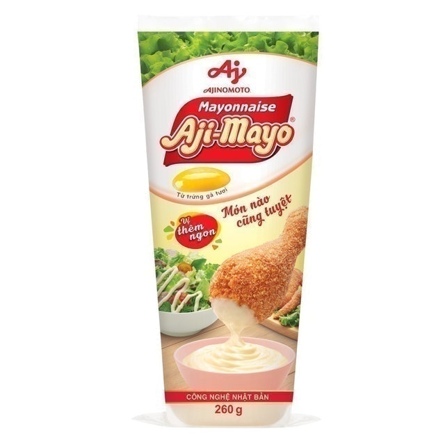 Ajinomoto - Sốt Mayonnaise Aji-mayo 260g