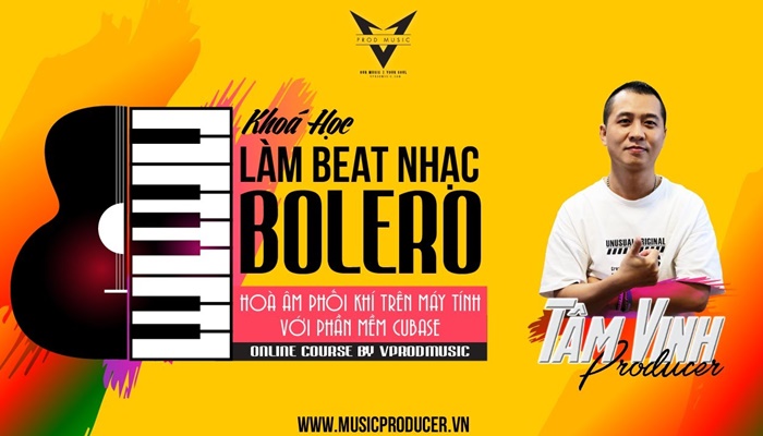 Giới thiệu khóa học Tự Làm Beat Nhạc Bolero Trên Phần Mềm Cubase