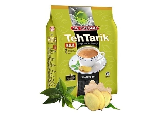 AIK CHEONG - TehTarik Bột Trà Sữa Hoà Tan Vị Gừng