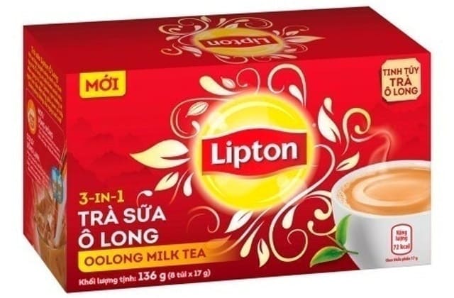 Unilever - Bột Trà Sữa Hòa Tan Ô Long Lipton