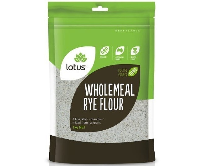 Lotus Pantry - Bột Lúa Mạch Đen Hữu Cơ Rye Flour Wholemeal