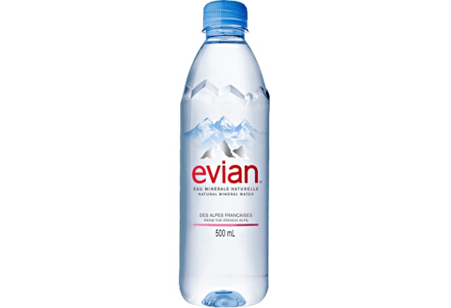 Evian - Natural Mineral Water