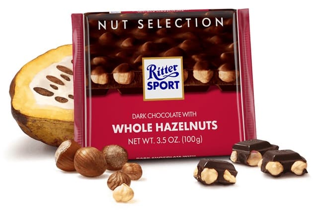 Ritter Sport - Dark Whole Hazelnuts