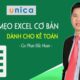 Giới thiệu khóa học Các mẹo Excel cơ bản dành cho kế toán