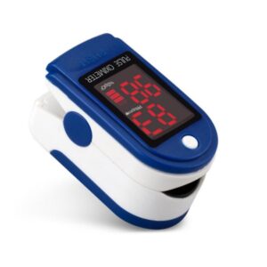 Máy đo huyết áp kẹt ngón tay kỹ thuật số màn hình LED đo nồng độ Oxy, SpO2 trong máu