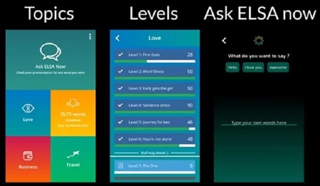 App ELSA Speak check phát âm tiếng Anh như thế nào