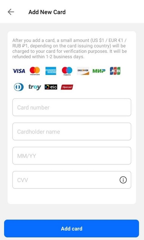 Cách thêm thẻ tín dụng hoặc thẻ ghi nợ trên AliExpress dễ nhất