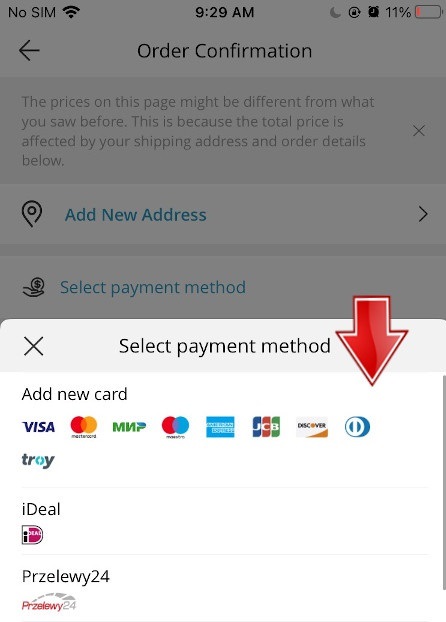 Cách thêm thẻ tín dụng hoặc thẻ ghi nợ trên AliExpress dễ nhất