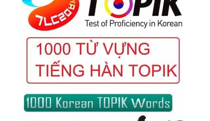 1000 Từ Vựng Tiếng Hàn Luyện Thi Topik – PDF