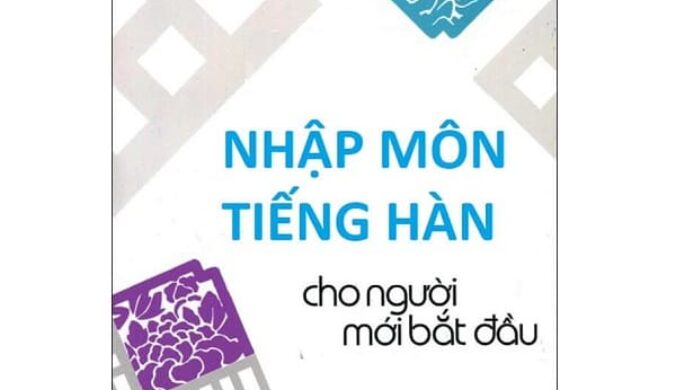 Nhập môn tiếng hàn cho người mới bắt đầu – PDF