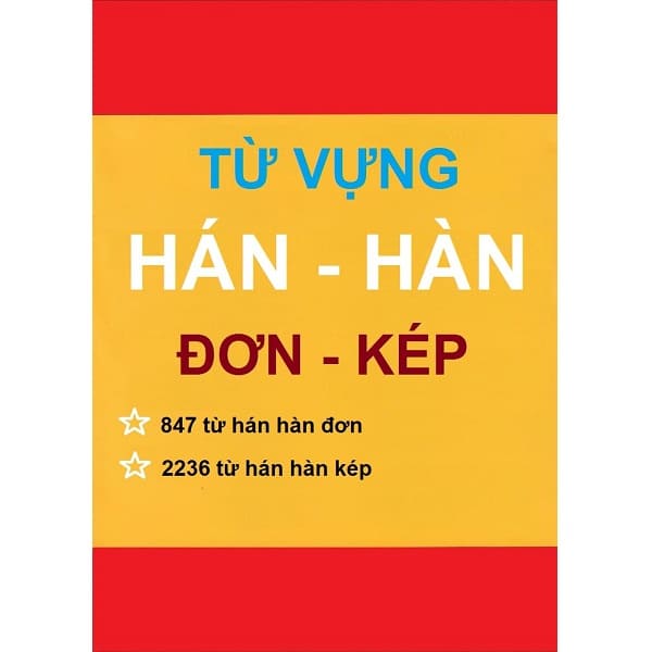 Từ Vựng Hán Hàn Đơn Kép – PDF Download